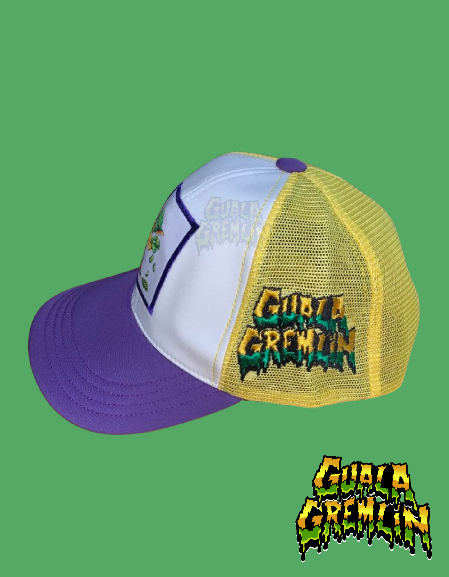Guala Gremlin Softshell Trucker Hat – Prp/Ylw