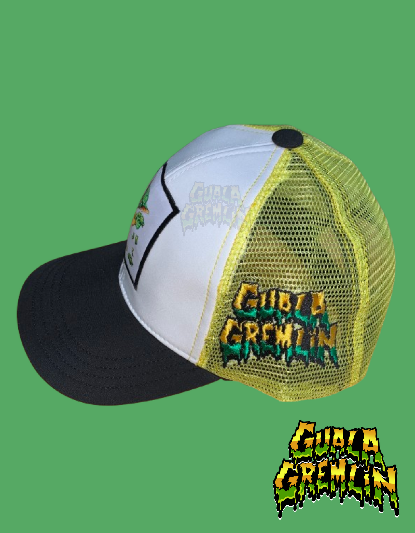 Guala Gremlin Softshell Trucker Hat – Blk/Ylw