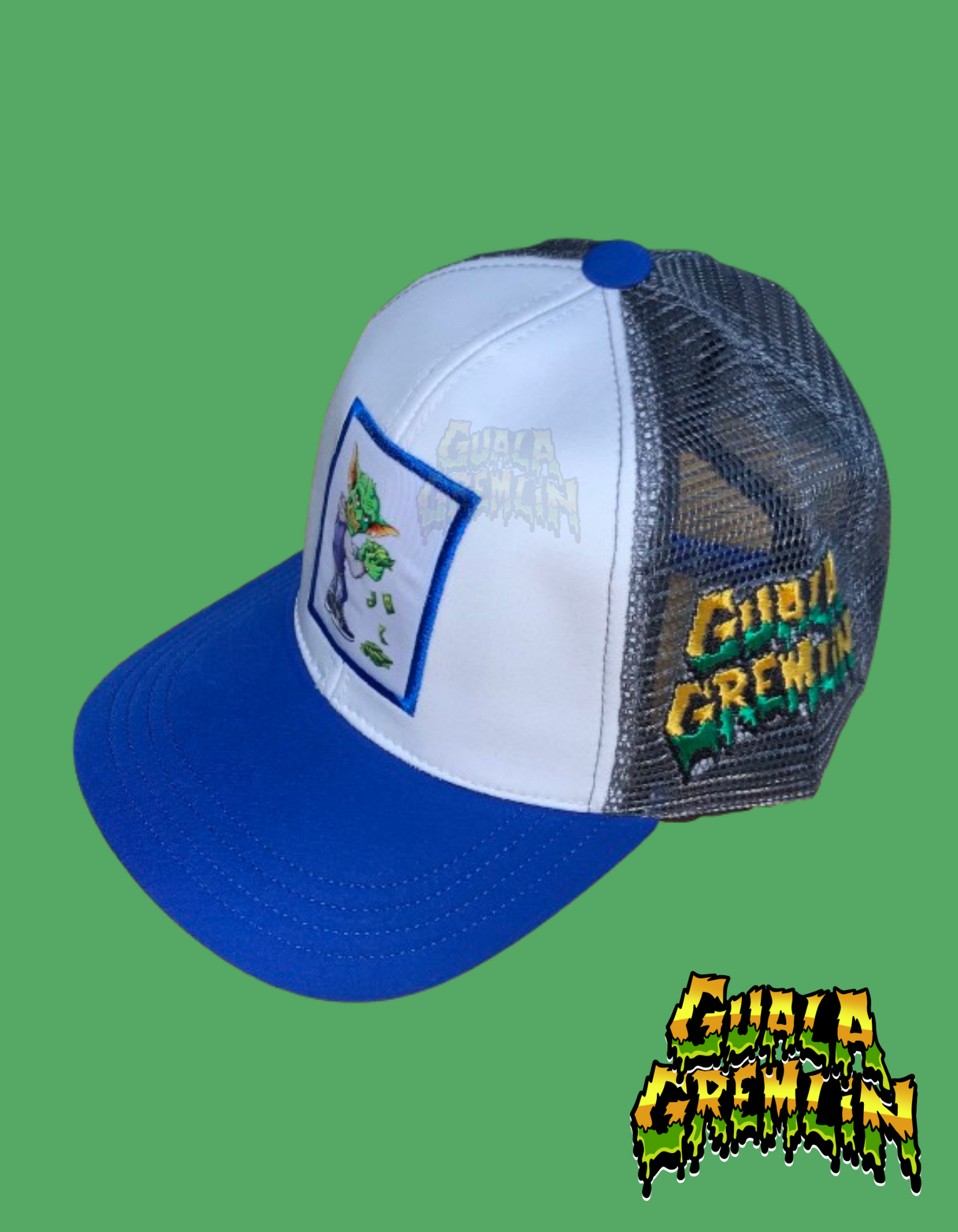 Guala Gremlin Softshell Trucker Hat – Blu/Gry