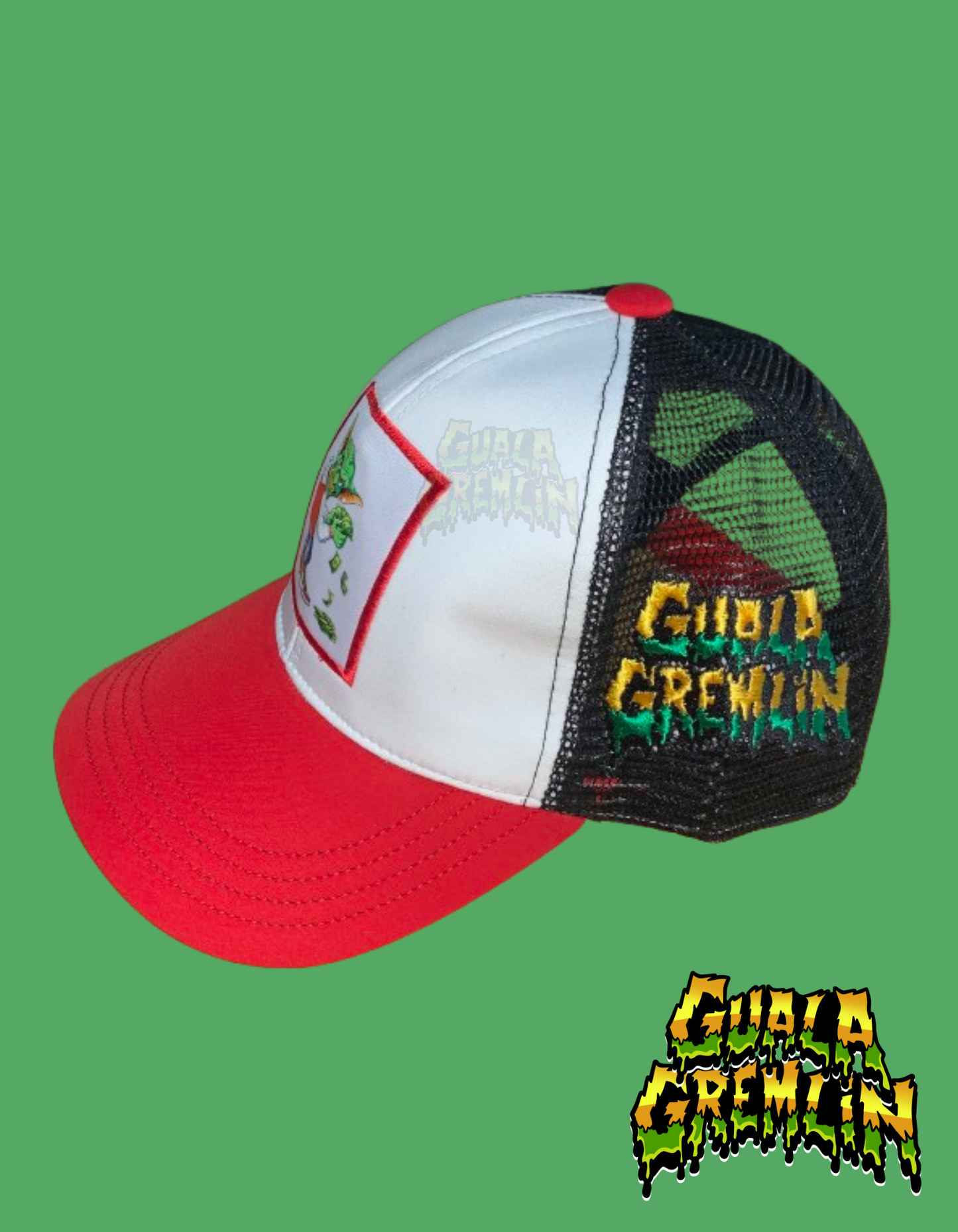 Guala Gremlin Softshell Trucker Hat – Blk/Rd