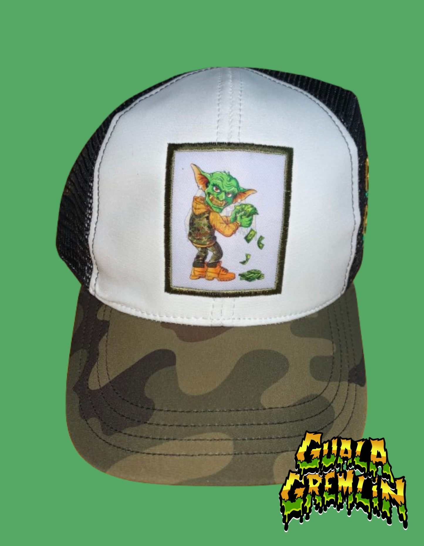 Guala Gremlin Softshell Trucker Hat – Camo