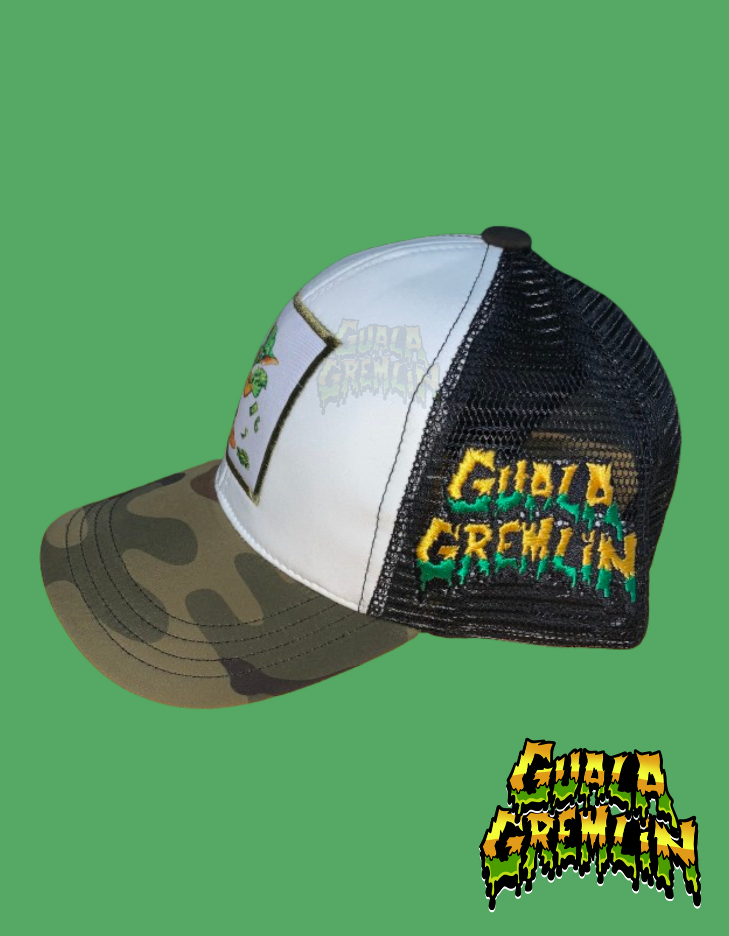 Guala Gremlin Softshell Trucker Hat – Camo