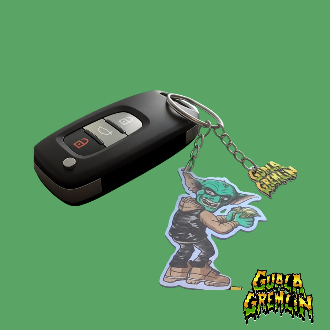 Guala Gremlin Acrylic Keychain - Camo